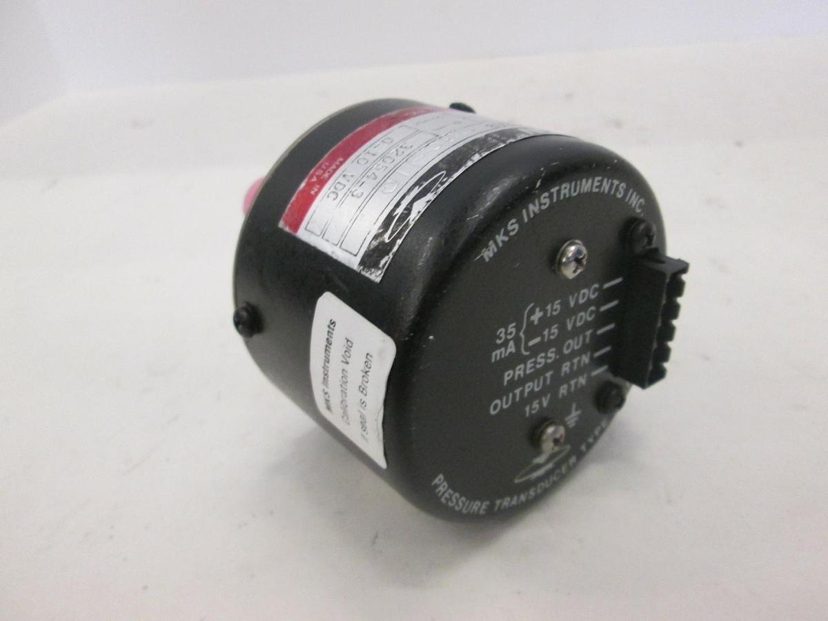 Used MKS, Baratron 2 Torr Pressure Transducer, 122AA-00002AB, Used