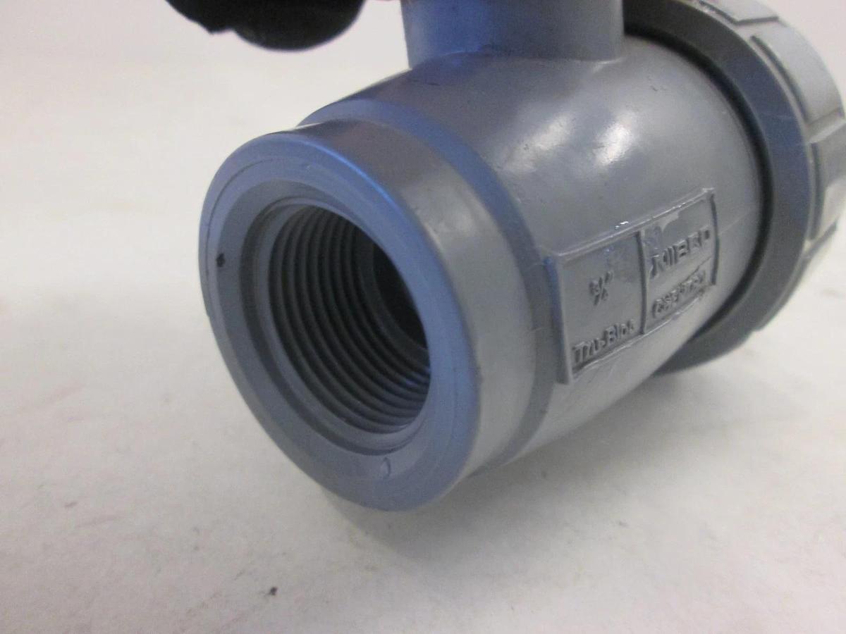 Used Chemtrol, 3/4" Nibco Tru-Bloc Single Union Valve, Used