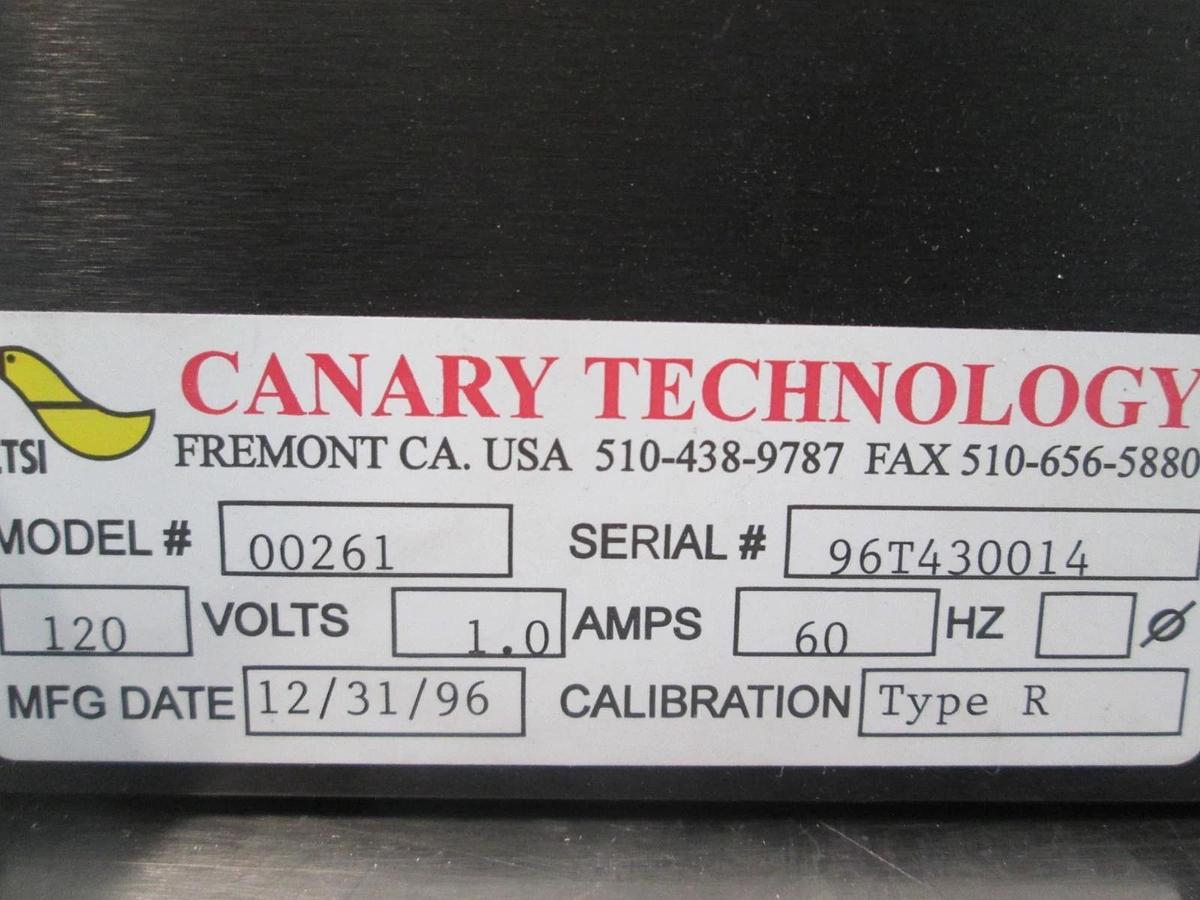 Used Canaray Technology, Tempress, Model 261, PCB Card Cage, 1 V, 60Hz, Used