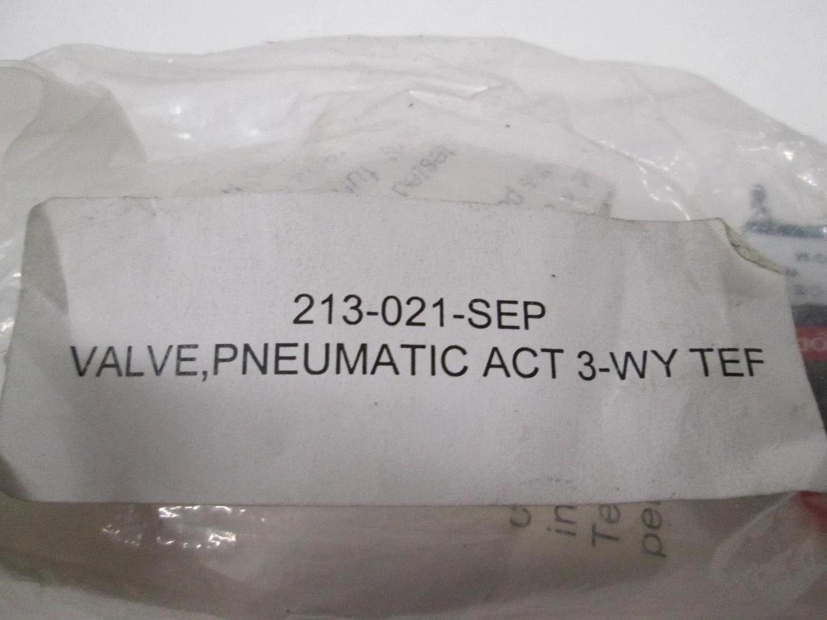 Mace, 213-021, Pneumatic 3-Way Valve, TEF, New