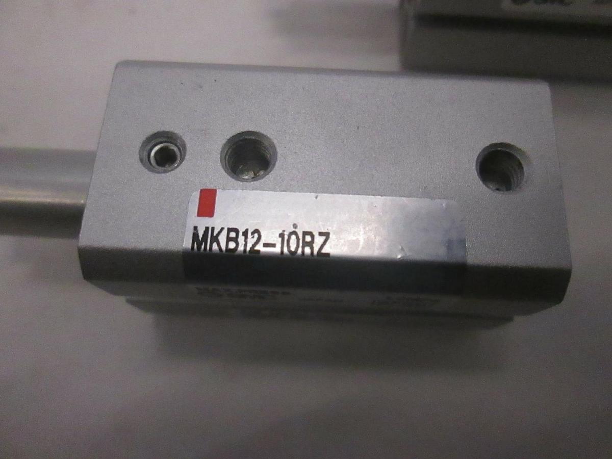 Used SMC, Rotary Clamp Cylinder, MKB12-10RZ, Used, Lot of 2