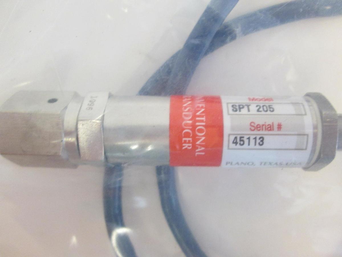 Used SPAN Pressure Transducer, SPT-205, 1/4" Male VCR, 100 psi, Used