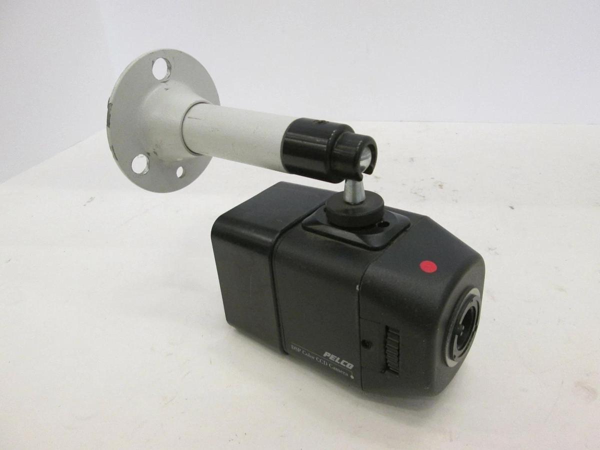 Used Pelco, DSP Color CCD Camera w/ Wall Bracket, CC3751H-2, Used