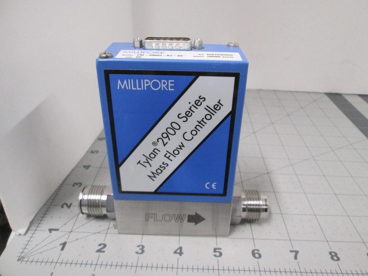 Millipore, FM-3900J-KZ-6V, O2. 50000 SCCM, Mass Flow Controller, New