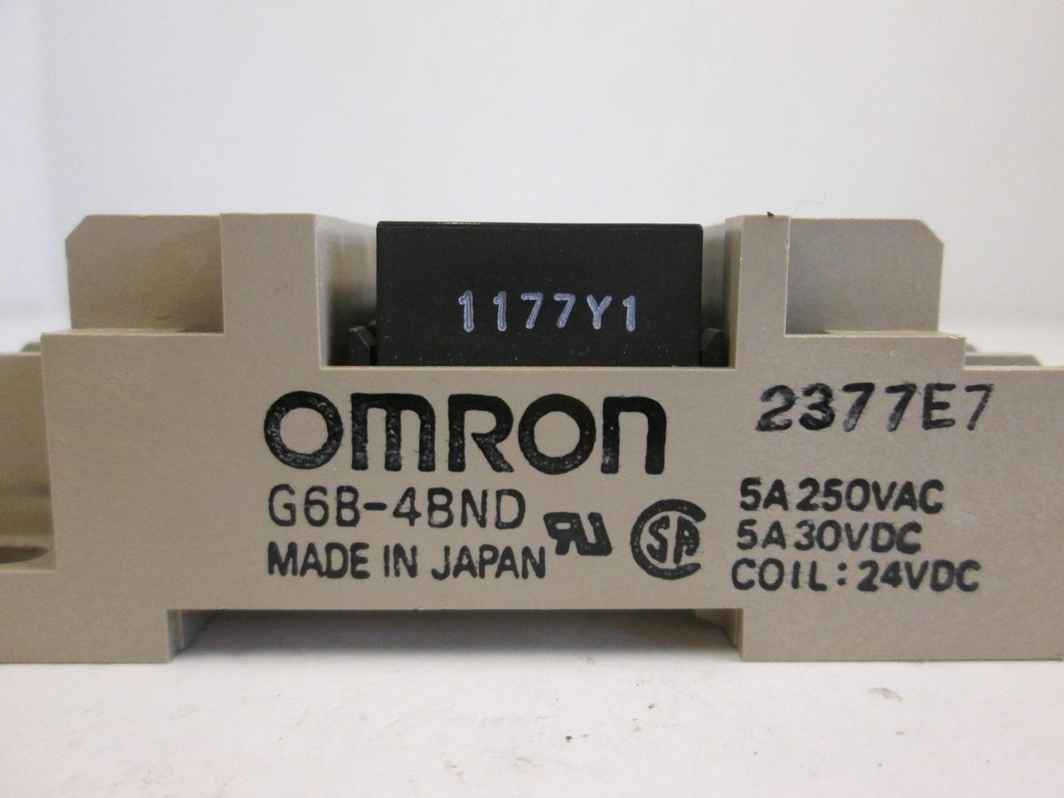 Used OMRON G6B-4BND Terminal Relay