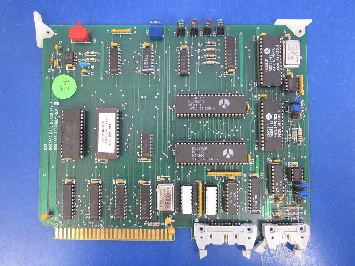 Used ICCI 8002565 Rev B, PCB Assembly, Working When Removed