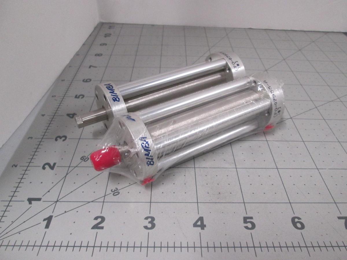 Bimba, CFO-07955-A, Pneumatic Air Cylinder, New, Lot of 2