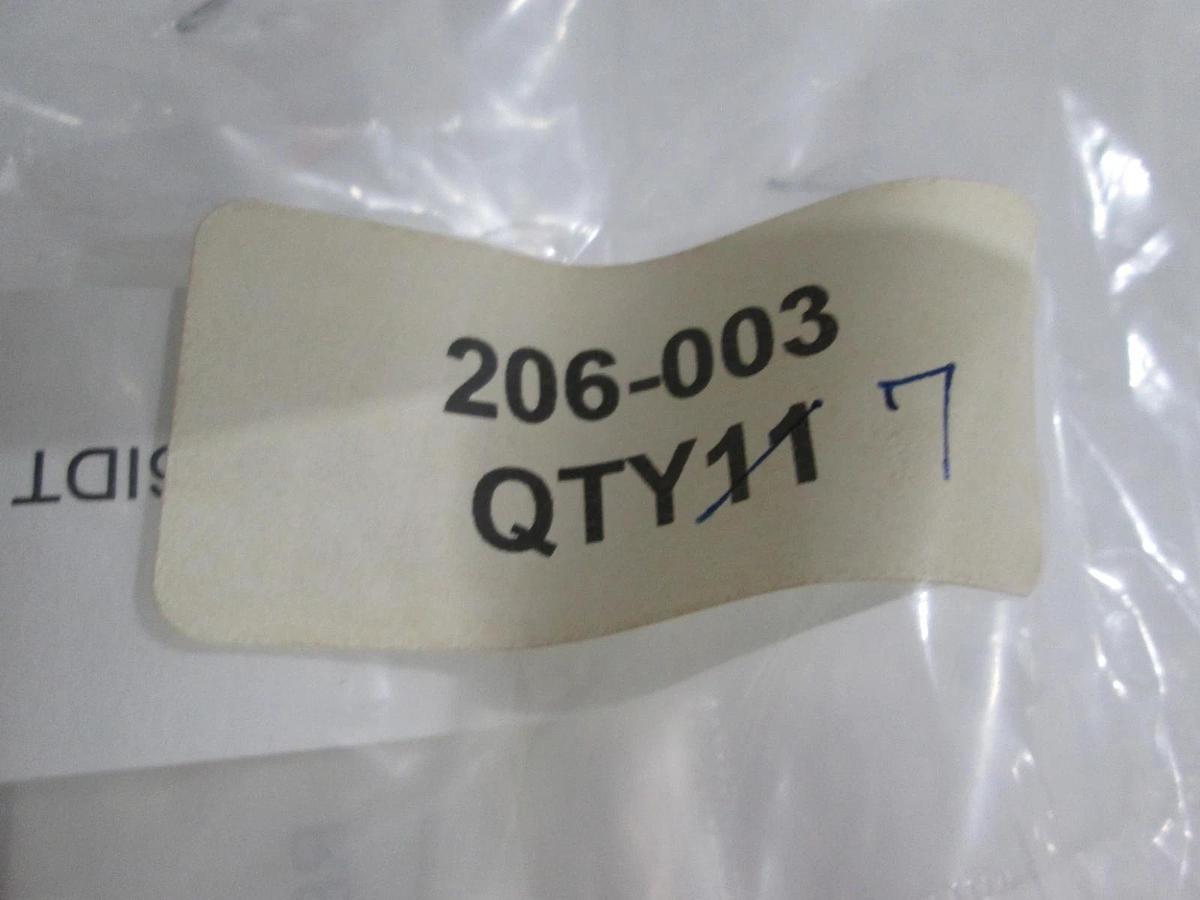 Reducer, 1/6IDT x 3/16IDT, 206-003, New, Lot of 7