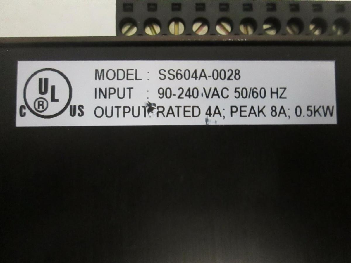Used Servo Amplifier, SS604A-0028, Used