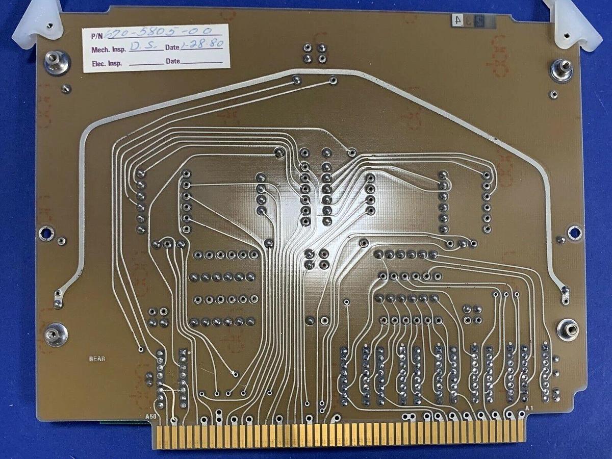Used Tektronix 670-5805-00 24 x 2K Connector Board PCB, Used