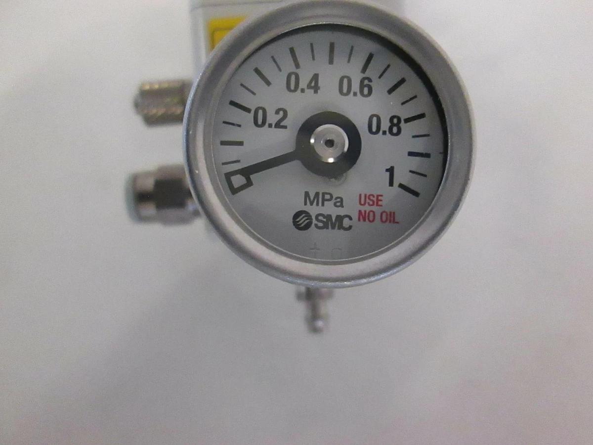 Used SMC, Regulator Assy w/ 0-1MPa Gauge, 10-IR1020-01BG, Used