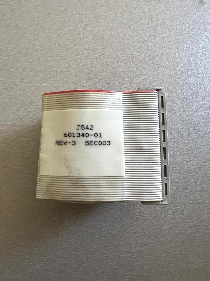 Used SVG VTR Ribbon Cable P/N 601340-01 ASSY HARN Gas Status 50 Pin, Used