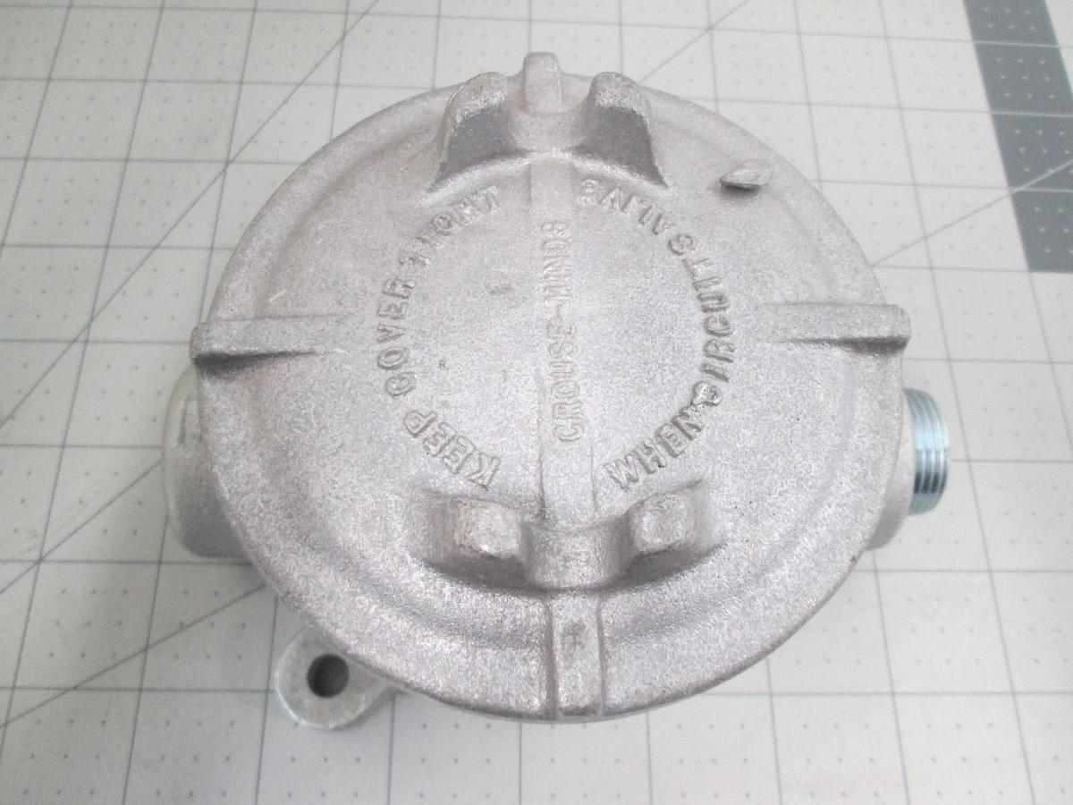 Crouse-Hinds, CUJC26, Explosion Proof Gas Case Amplifier Transmitter, New