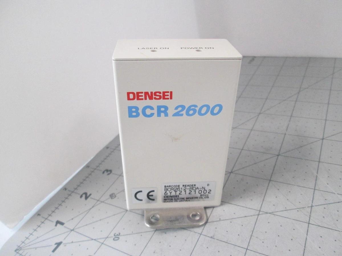 Used Densei, BCR 2600, BCR2512-RDA-N, Barcode Scanner, Used