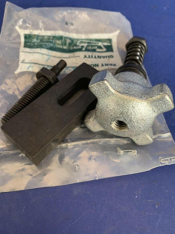 Used Carr Lane CL-2-DSA-4 Steel Heel Clamp Strap Assy, New