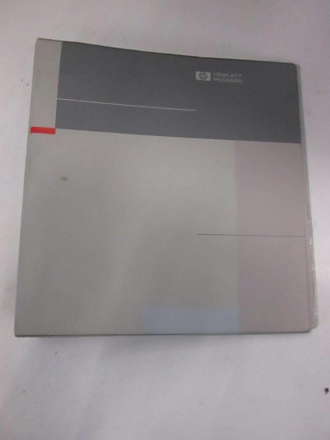 Used HP 16500B/16501A Logic Analyzsis System Service Guide, Used
