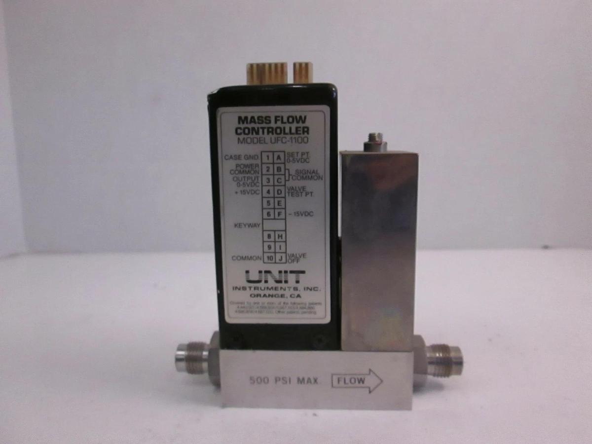Used Unit UFC-1100 Mass Flow Controller, SIH2CL2, 50 SCCM, Used