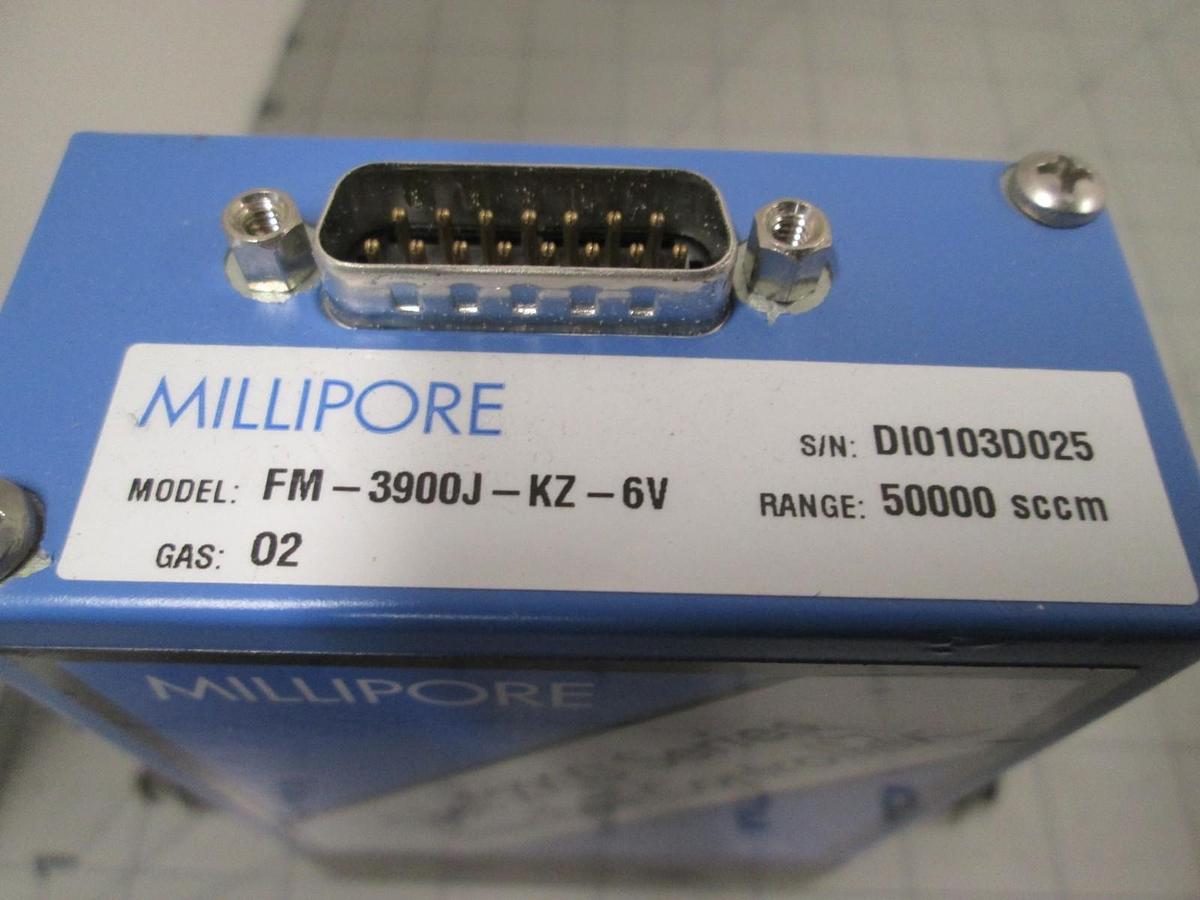 Millipore, FM-3900J-KZ-6V, O2. 50000 SCCM, Mass Flow Controller, New