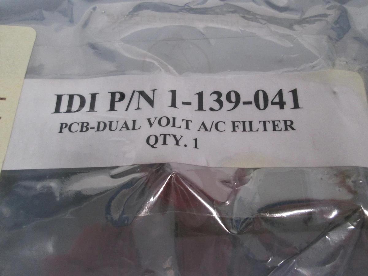 Integrated Designs, 1-139-041, Dual Volt A/C Filter PCB, New