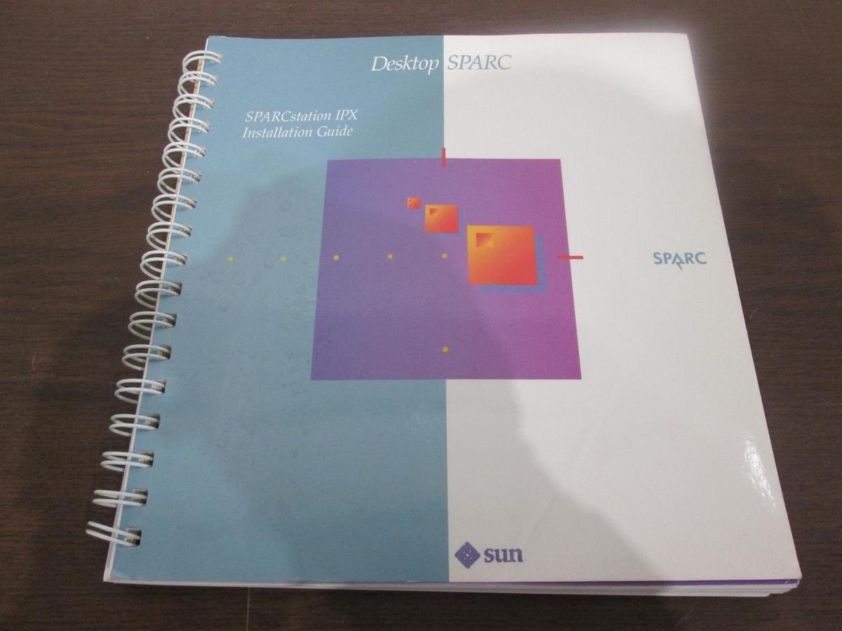 Used Sun, Desktop SPARCstation IPX, Installation Guide, New