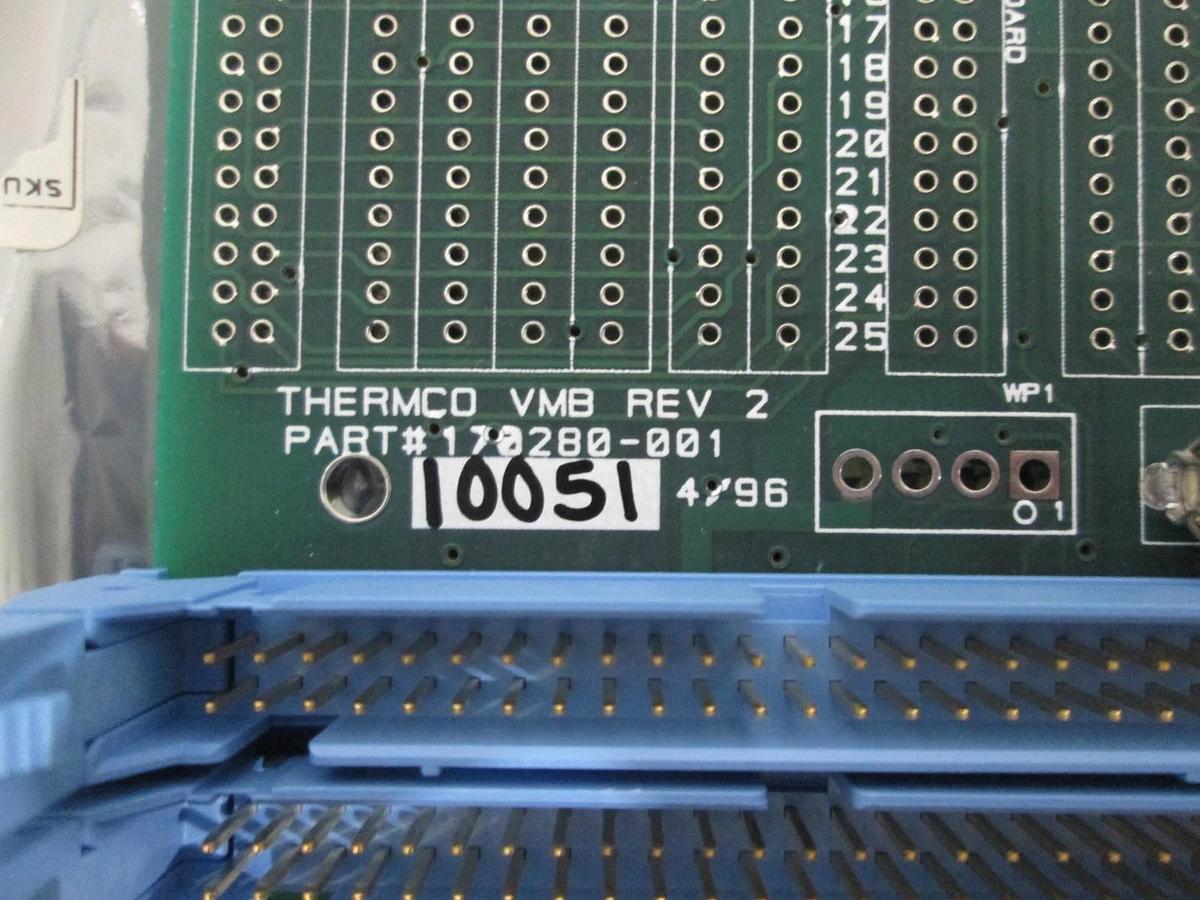 Used Expertech VTR , 170280-001, Manifold Patch Board, PCB, Used, SVG furnace