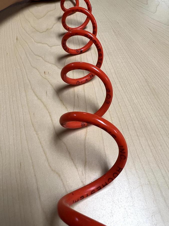 Used Legris. Flexible hose, .-U 1/4" O.D. 203 189