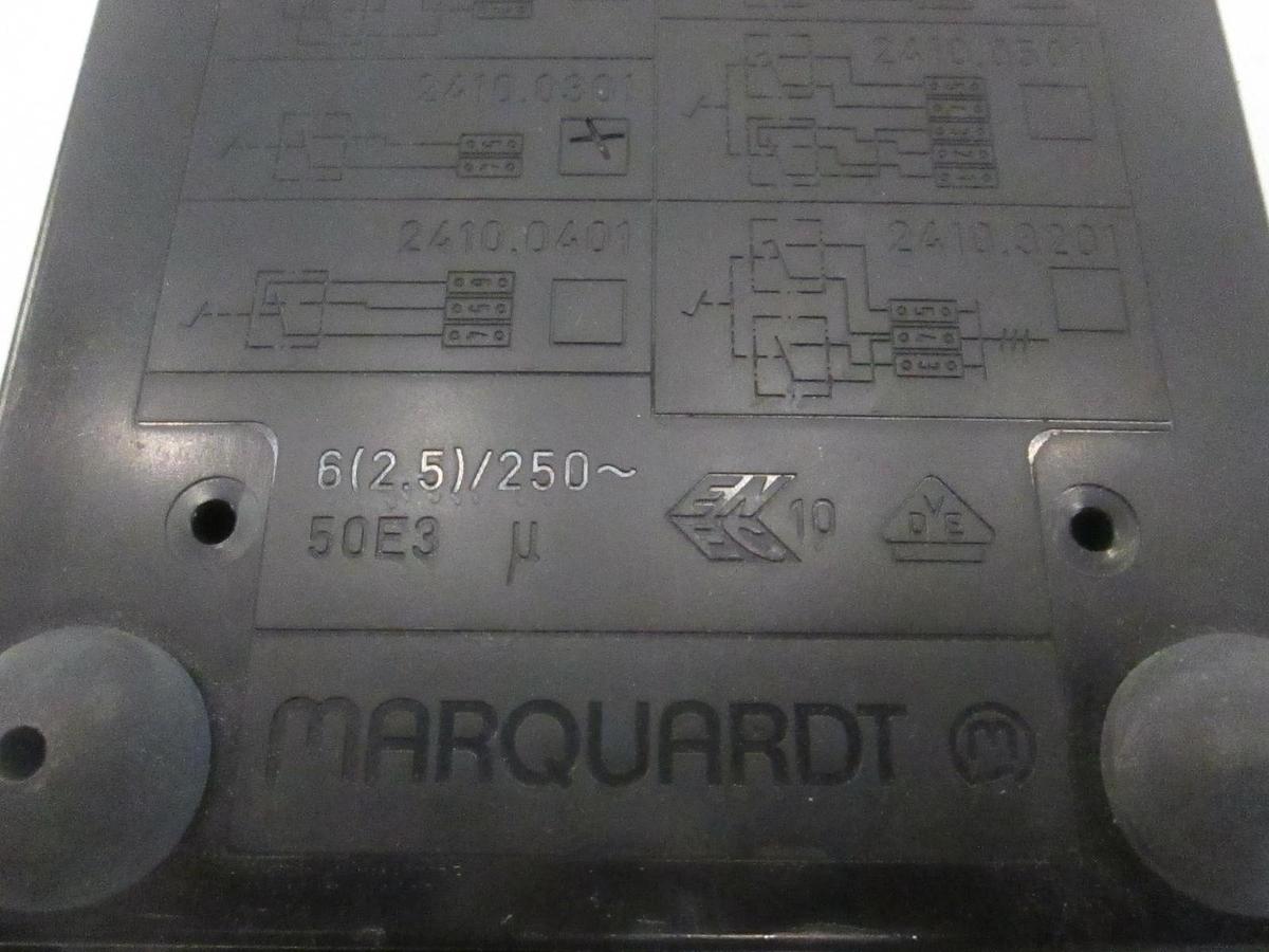 Used Marquardt Foot Pedal, 2410, Used
