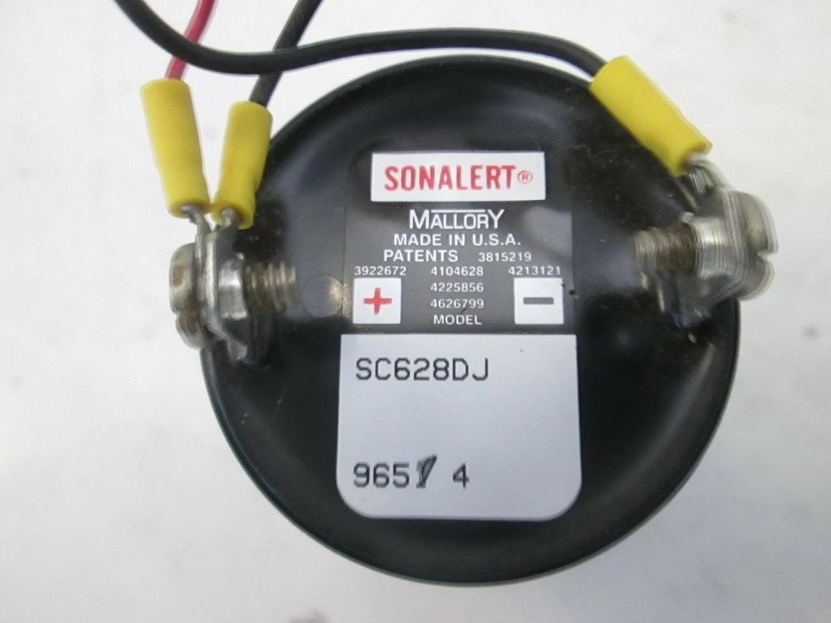 Used Mallory SC628DJ Sonalert Electronic Signal, Used