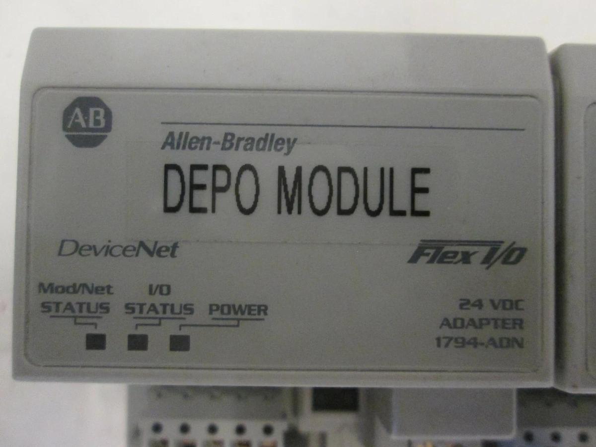 Used Allen Bradley, DeviceNet Adapter, 1794-ADN, Used, Lot of 2