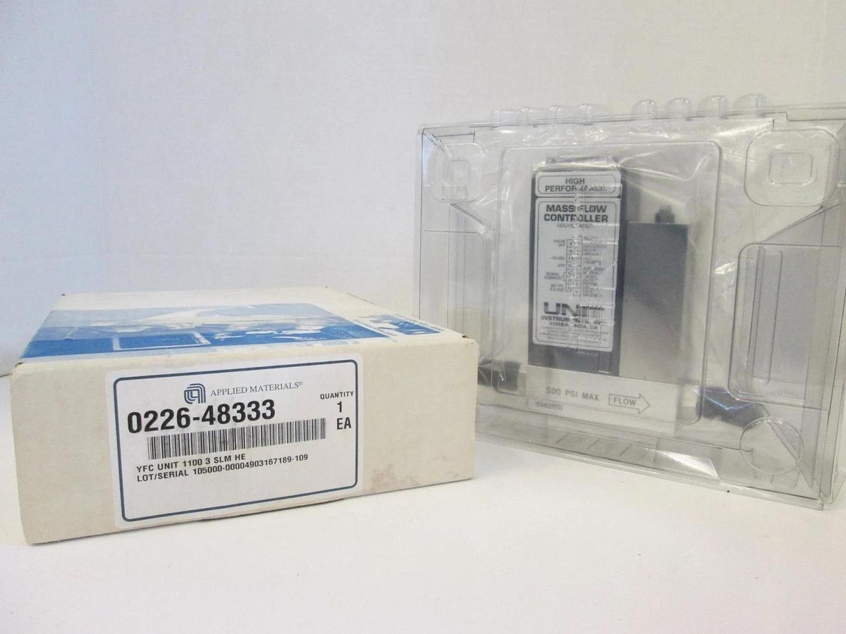 Used Unit YFC-1100 Mass Flow Controller, He, 3 SLM, Refurbished