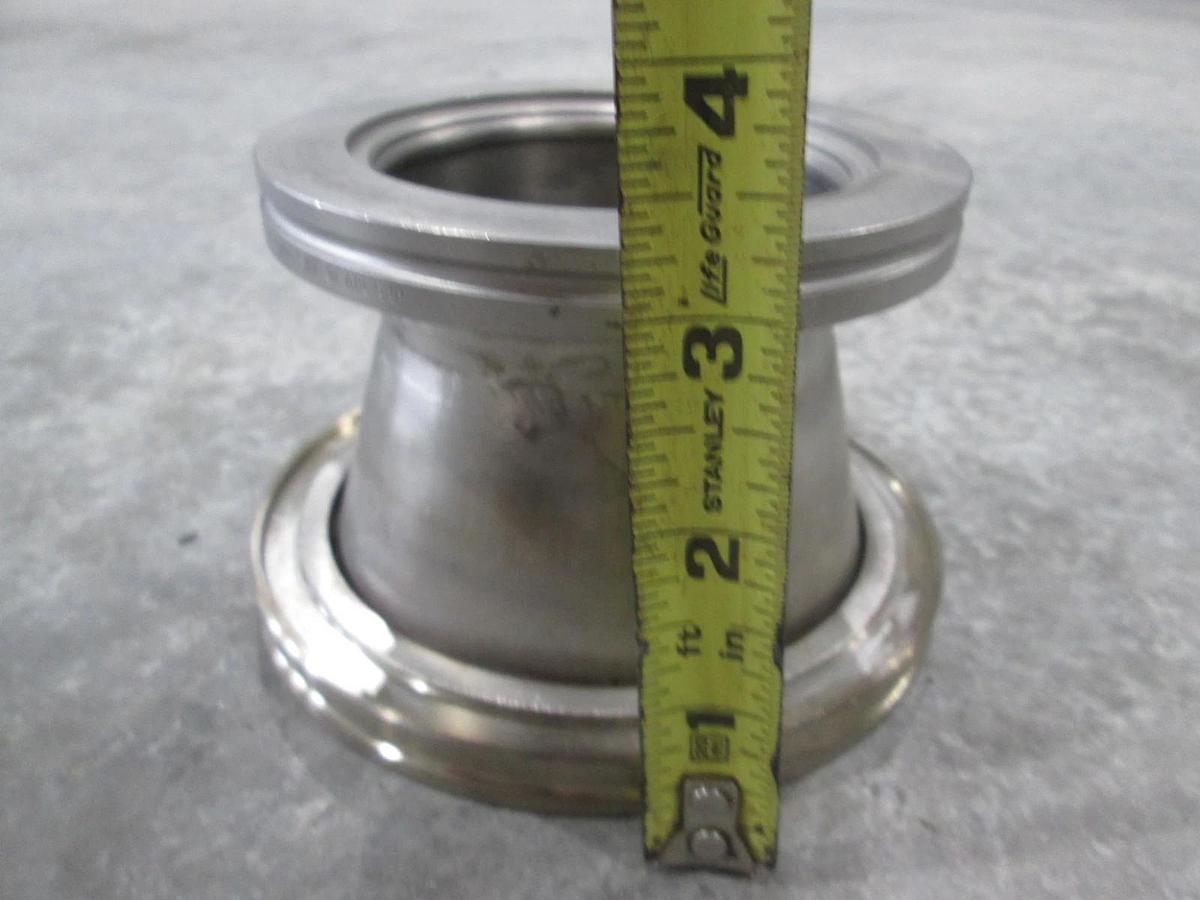 Used Stainless Steel Adapter, 3 1/2", Used