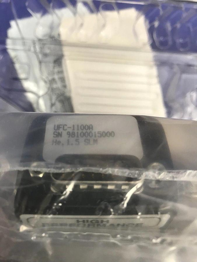 Used Unit UFC-1100A Mass Flow Controller, He, 1.5 SLM, 15 Pin D-Connector Refurbished