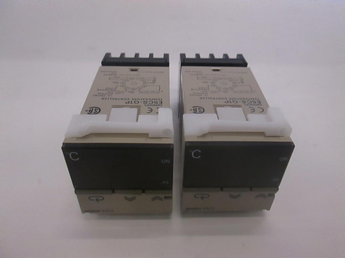 Used Omron, E5CS, Temperature Controller, Used, Lot of 2