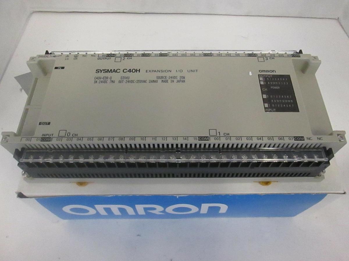 Used Omron, Sysmac Programmable Controller, C40H-EDR-D, New Open Box