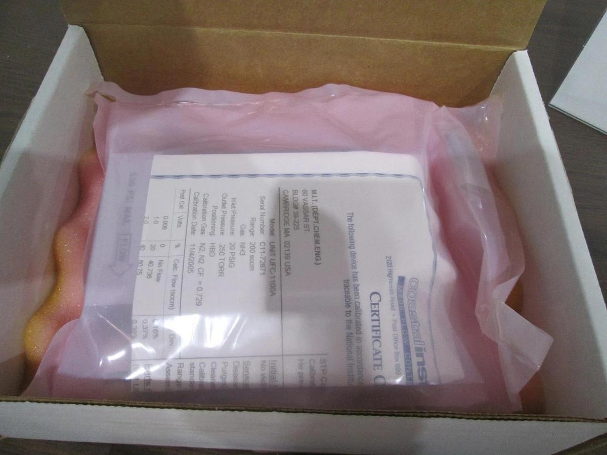 UNIT, UFC-1100A, NH3, 200 SCCM, Mass Flow Controller, New