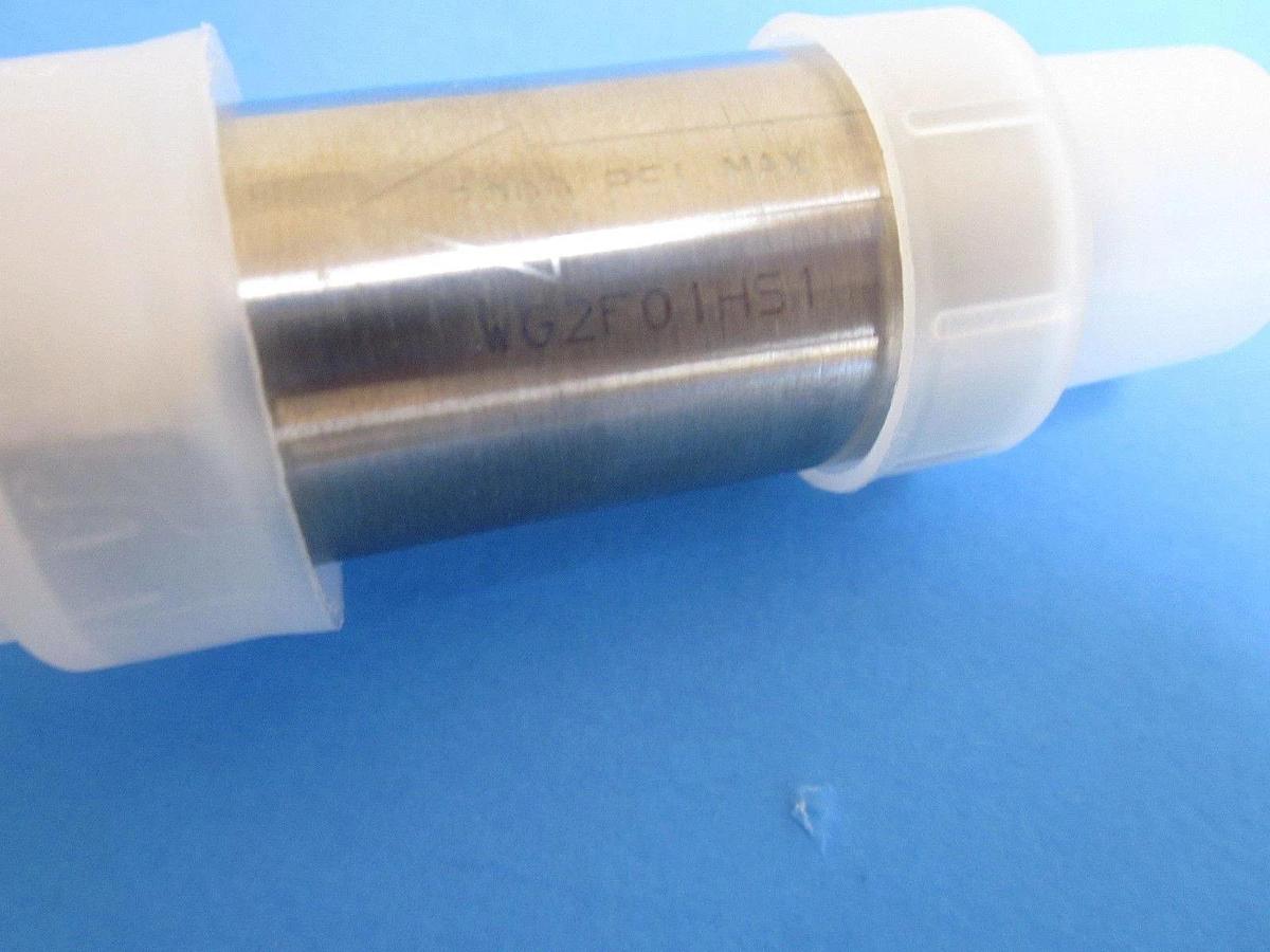 Millipore Wafergard 2 Mini In-Line Filter WG2F01HS 1/4" Swagelok Male Fittings