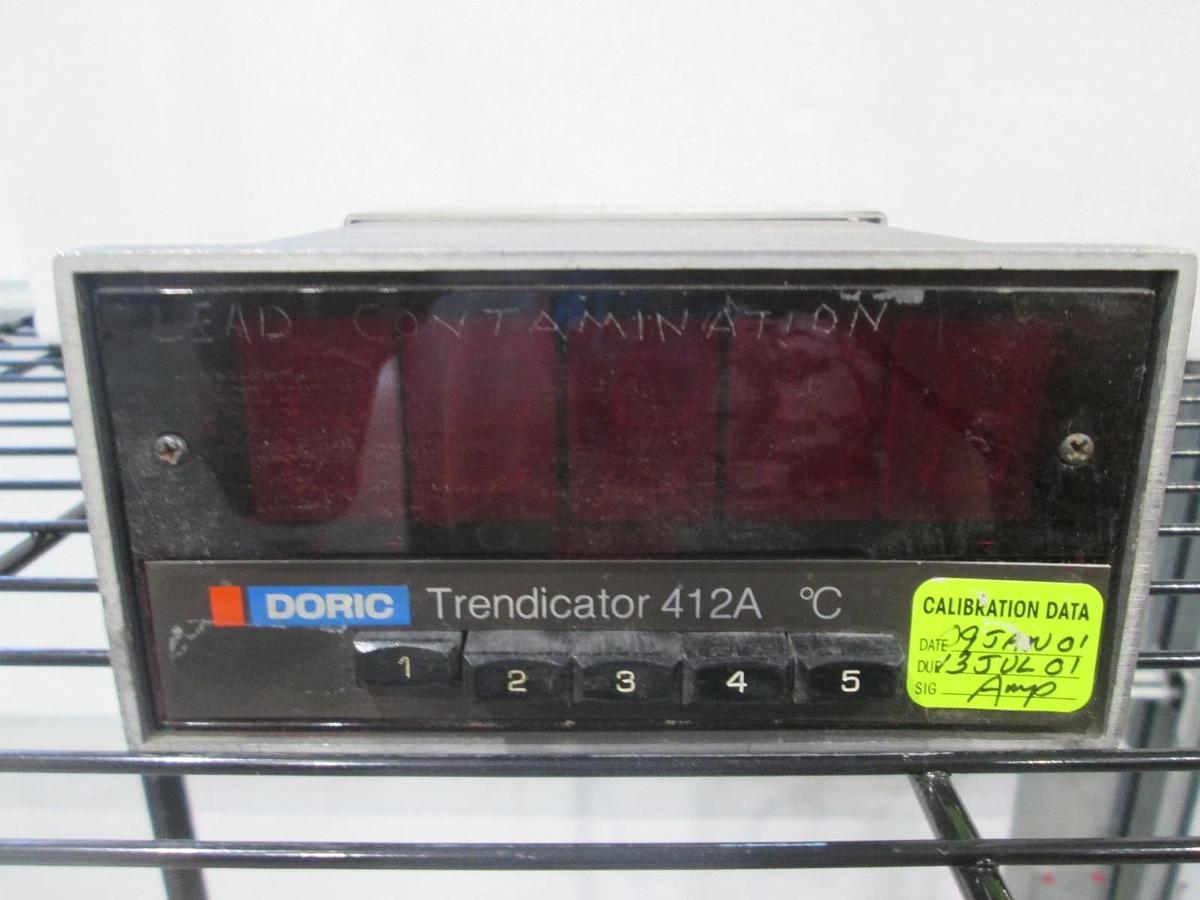 Used Doric, Trendicator 412A, Thermocouple Indicator, Used
