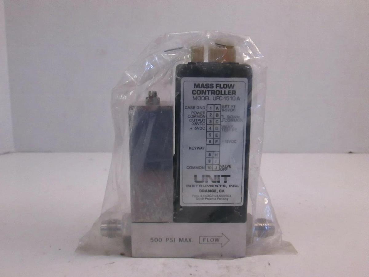 Used Unit UFC-1510A Mass Flow Controller, Gas, AR, 5 SLPM