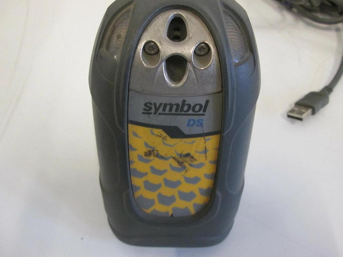 Used Symbol DS, Type: 21-64381, Wireless Barcode Scanner w/ Charging Dock, Used