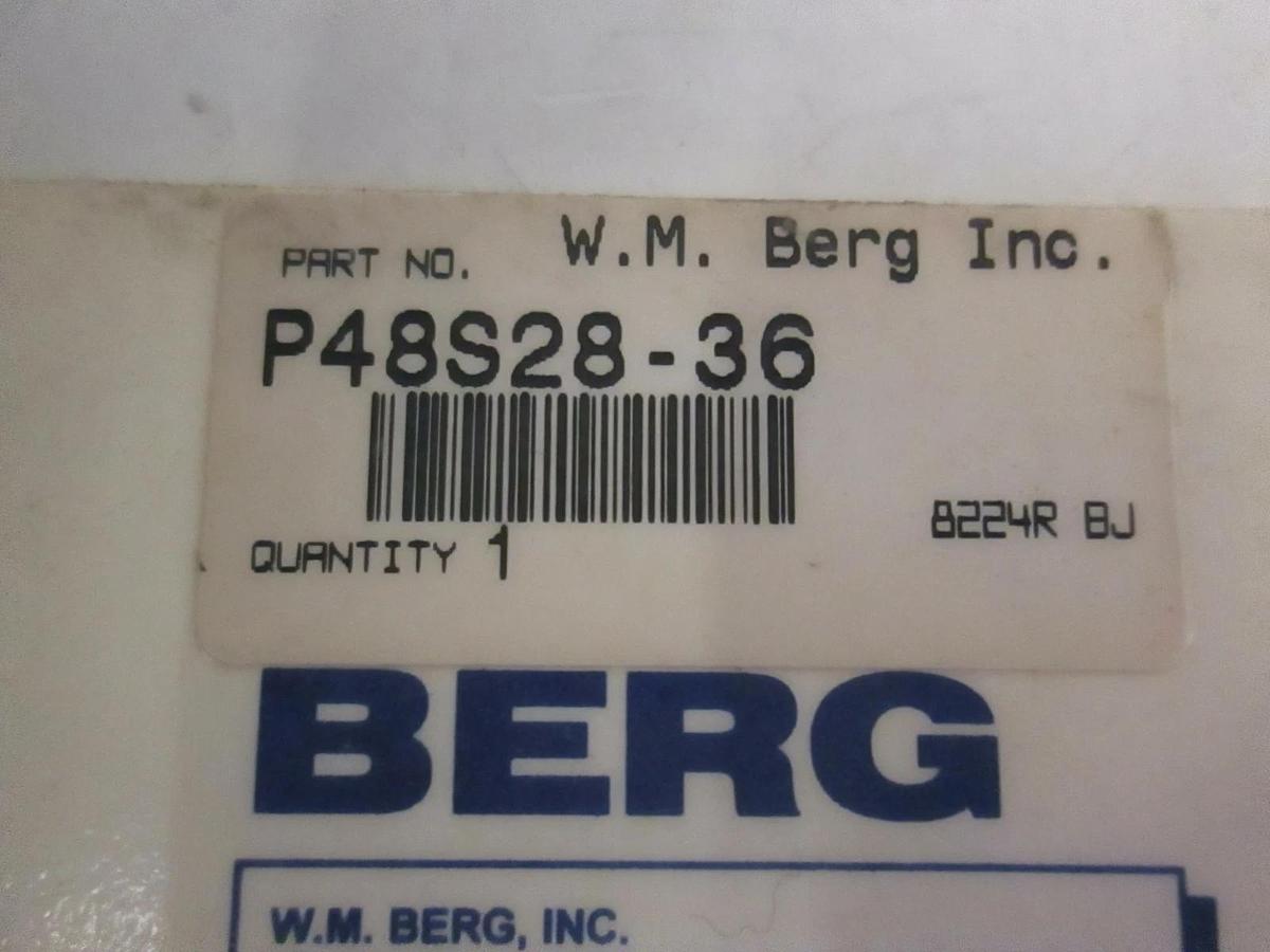 WM Berg P48S28-36, Aluminum Timing Pulley, NIP