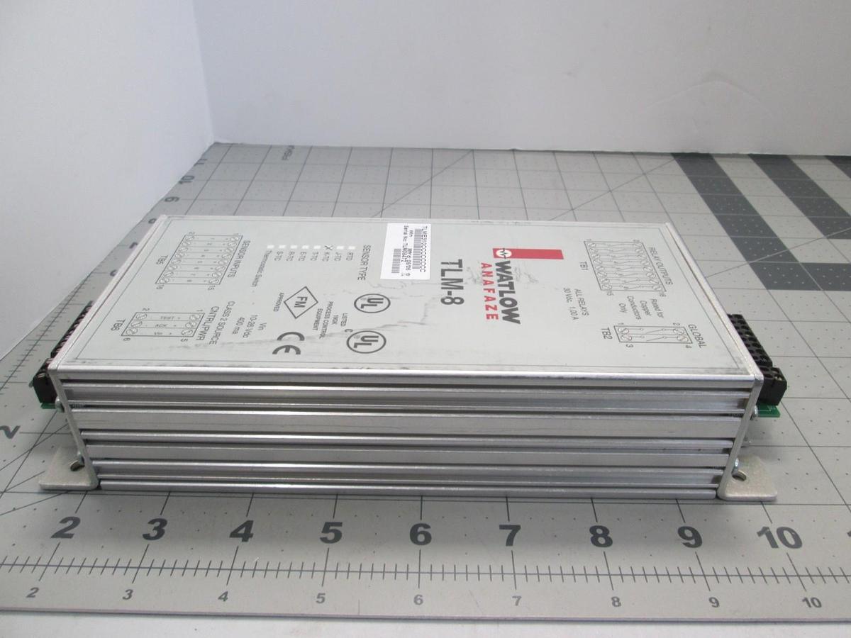 Used Watlow Anafaze, TLM-8, Temperature Control Unit, Used