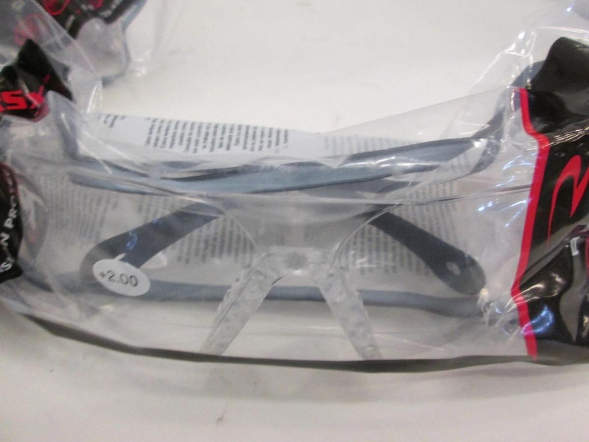 Radians, Bifocal Clear +2.0 Lens Safety Glasses, RSB-120, New, Lot of 6