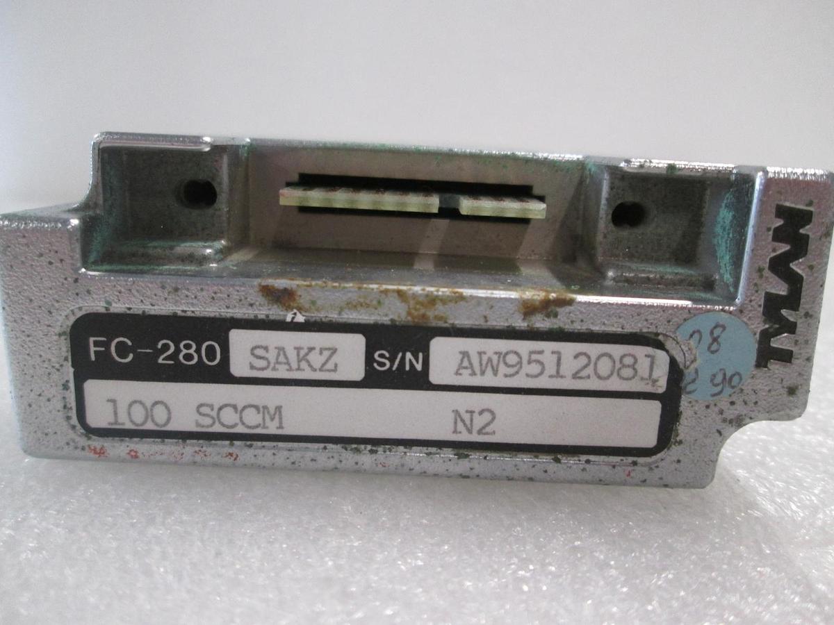 Used Tylan, FC-280 sakz, Range 100 sccm, Gas N2, forming gas Used