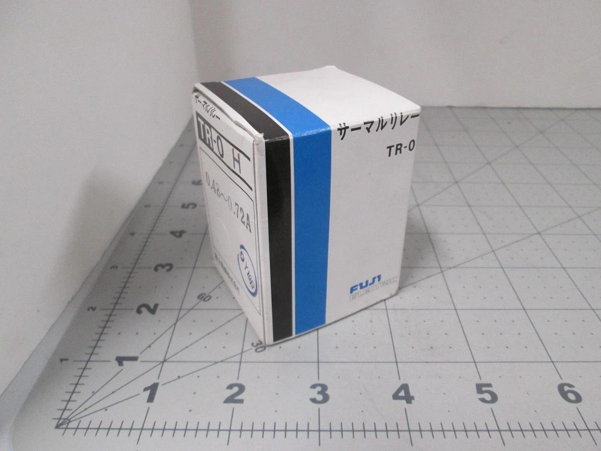 Fuji Electric, TR-0 Thermal Overload Relay, 0.5A, New