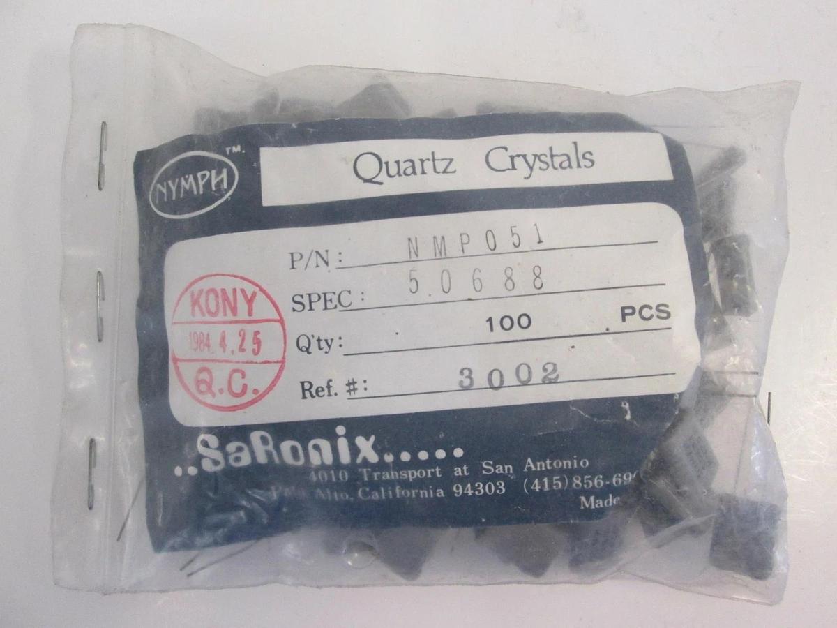 Nymph Quartz Crystal, NMP051, Lot of 100 NIP