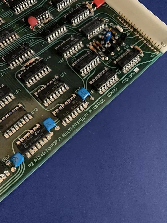Used Tektronix Multi-Interrupt Interface PCB Assy, 670-3506-03, Used