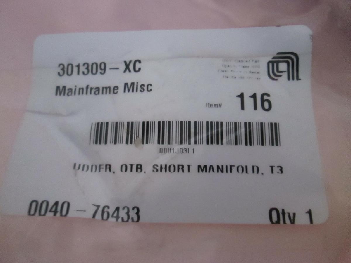 Used AMAT, 0040-76433 Udder OTB Short Manifold T3, New