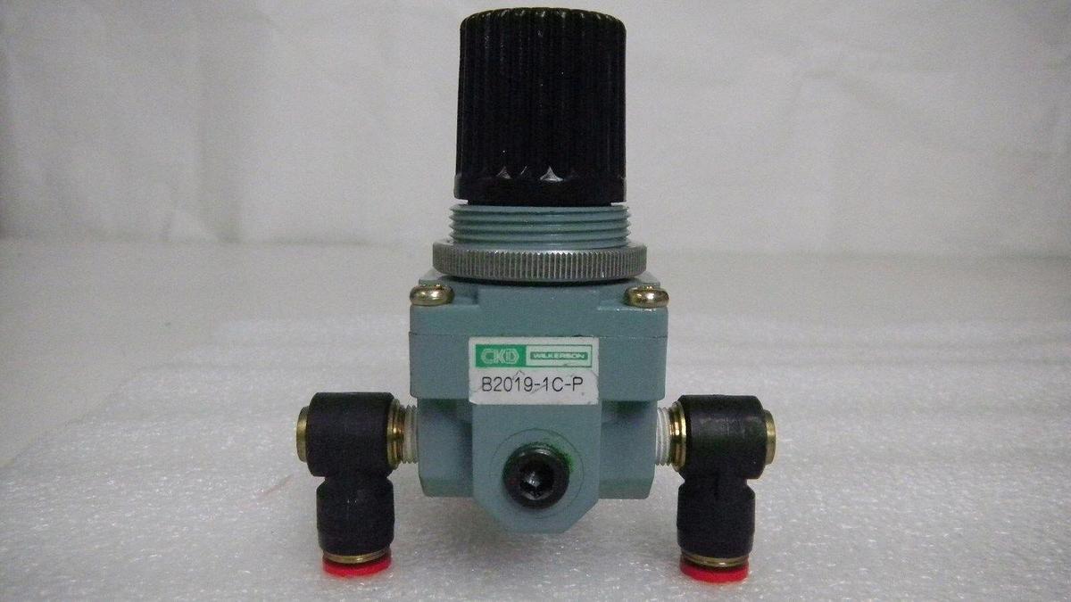 Used CKD Wilkerson Regulator B2019-1C-P, 4- 1/8" Ports, Used