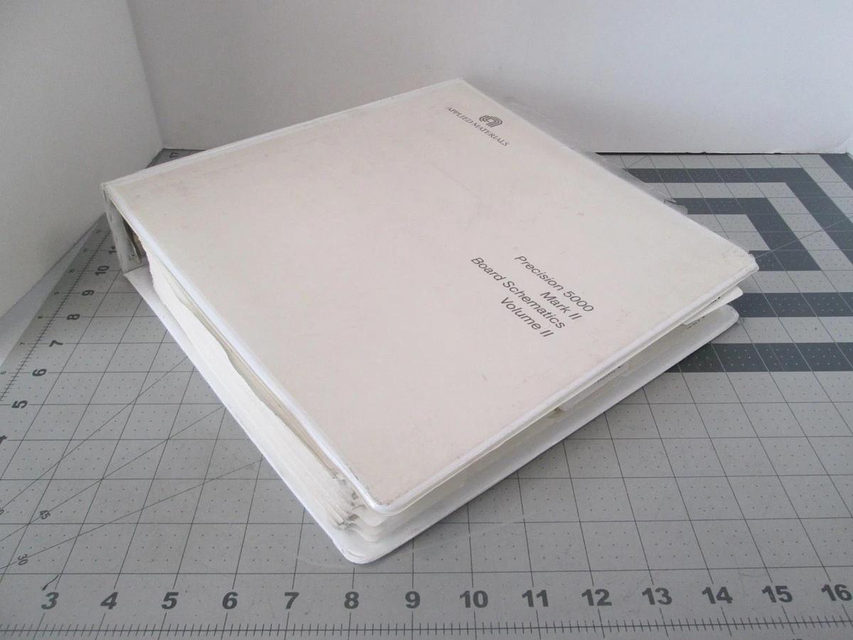 Used Applied Materials, Precision 5000 Mark 2, Board Schematics Volume 2, Used