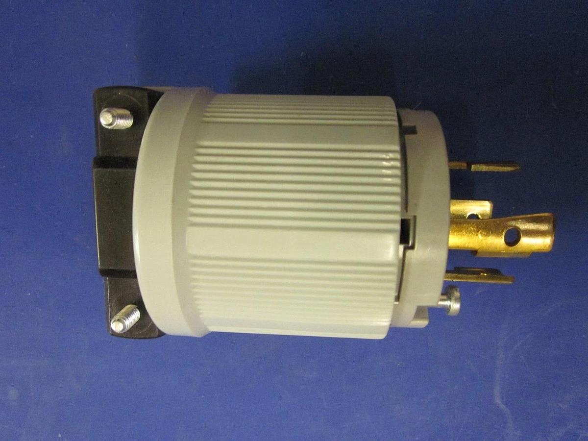 Used Arrow Hart, Hart-Lock Turn & Pull 30A 240V Plug, Lot of 3 Used